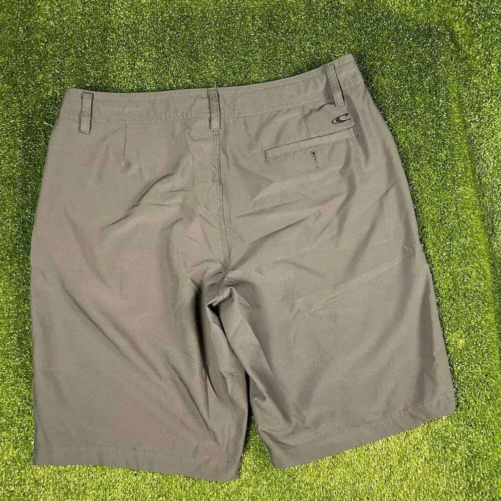 O-neill Men's Grey and Khaki Shorts